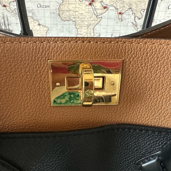 Louis Vuitton tote monogram and leather - Picture 2 of 9